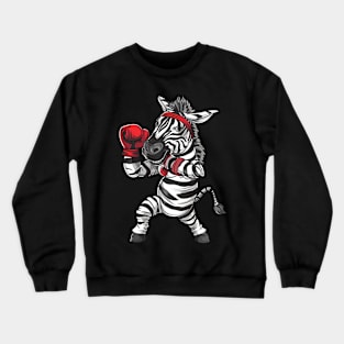 Zebra Protection Laws Crewneck Sweatshirt